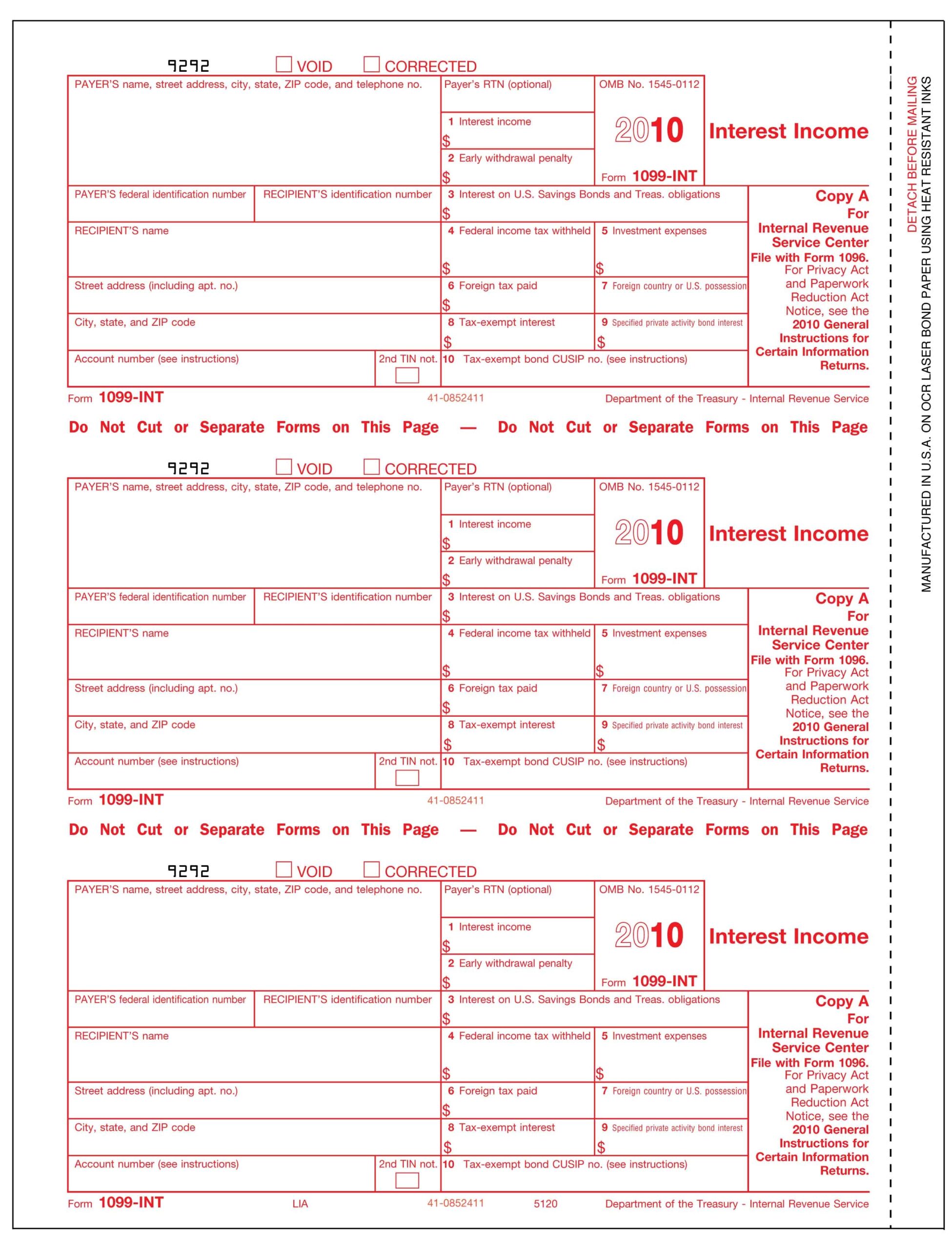 1099 Form Ohio Printable Printable Forms Free Online