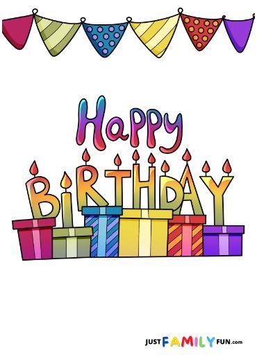6 Free Happy Birthday Printables Download Print 