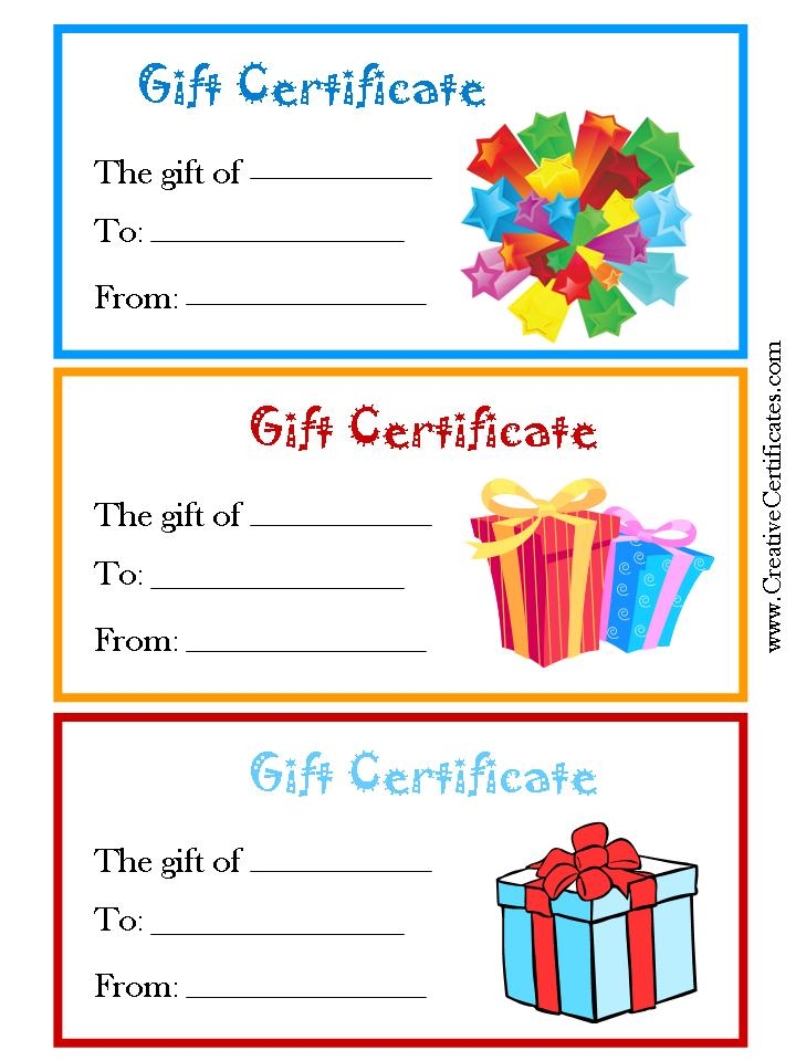 7 Best Images Of Free Printable Gift Certificate Forms Free Printable 