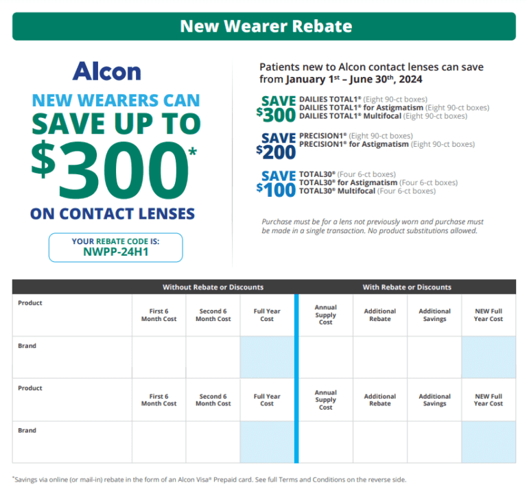 Alcon Mail In Rebate Form 2024 PrintableRebateForm