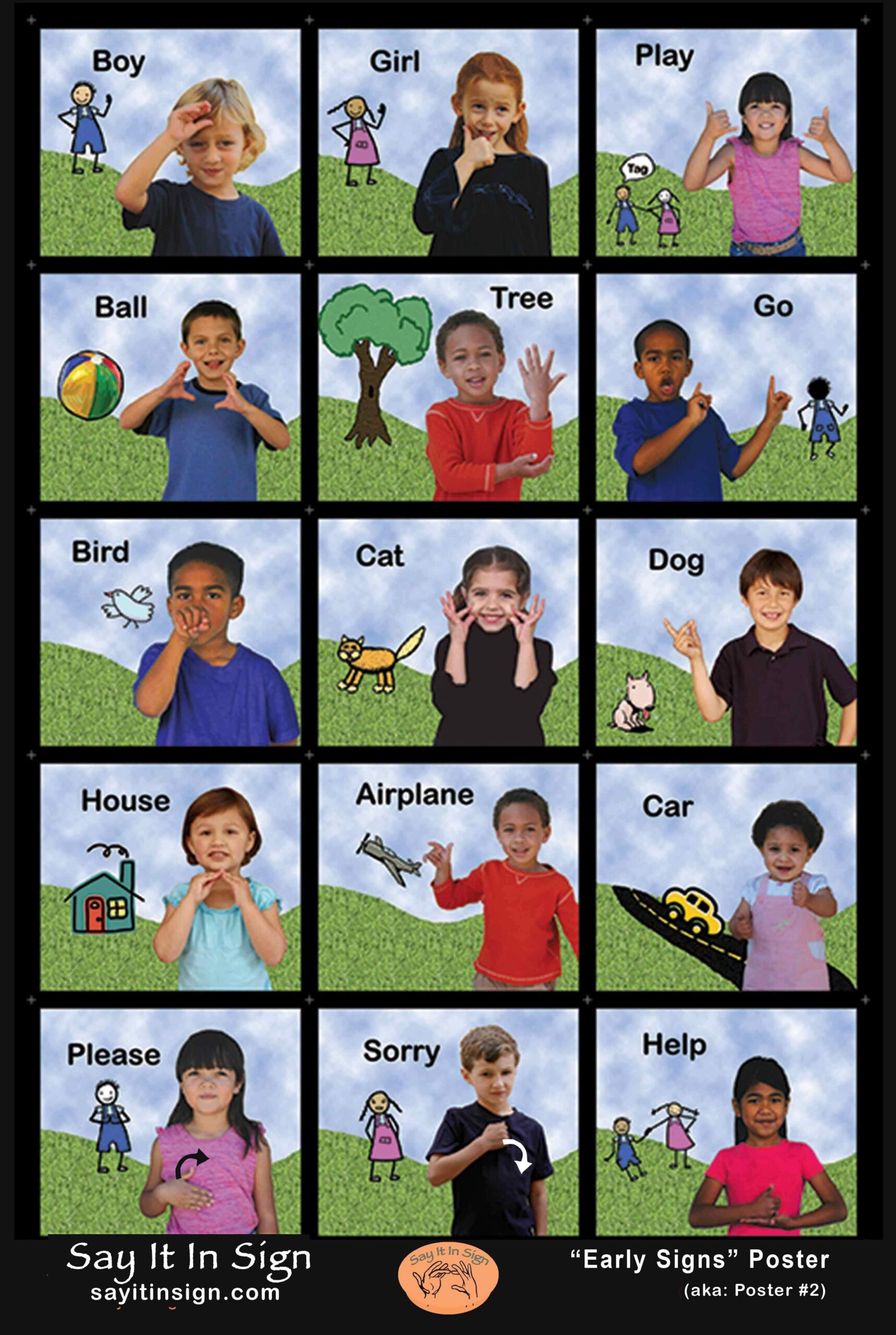 American Sign Language Words Printable American Sign Language Words Printable
