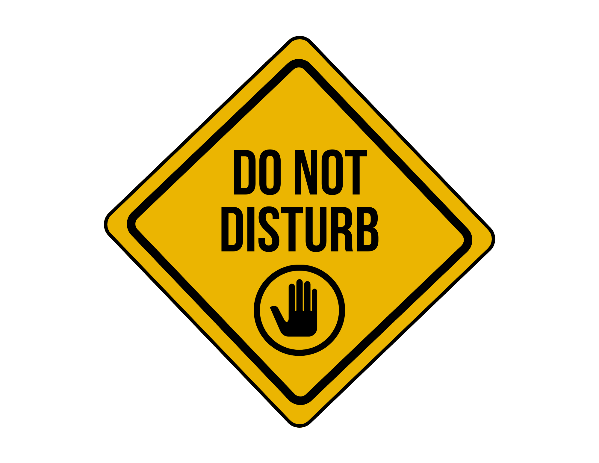 Do Not Disturb Printable Sign Printable Templates Free PDF Downloads 