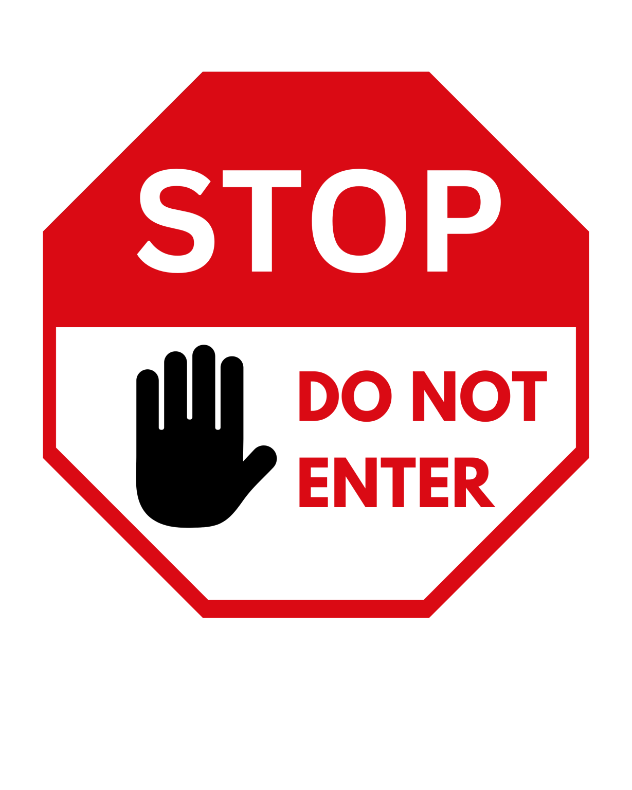 Do Not Enter Sign Printable Templates Free PDF Downloads Do Not Enter Sign Printable Templates Free PDF Downloads