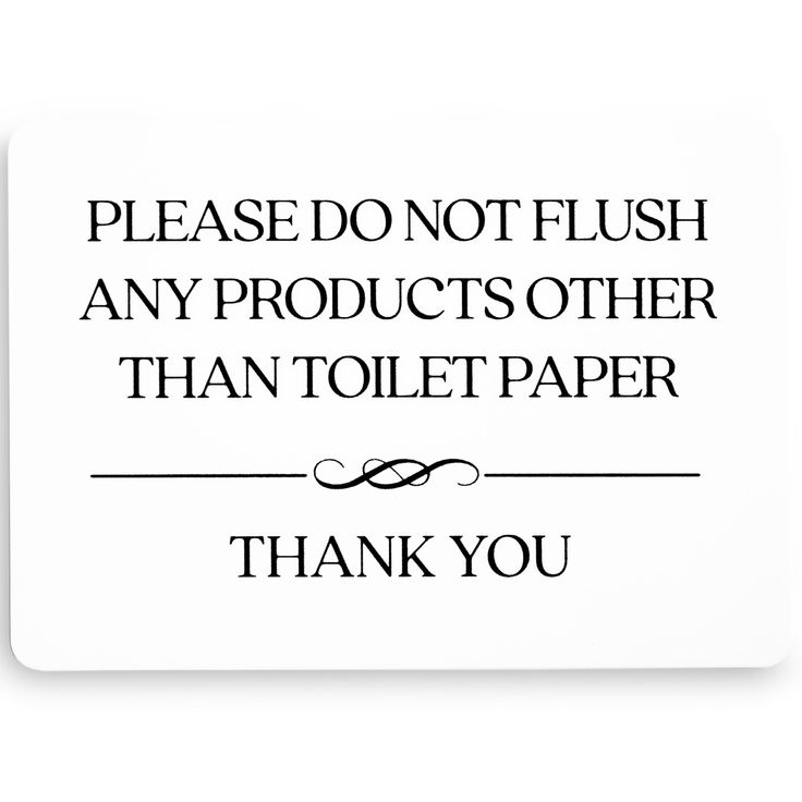 Do Not Flush Feminine Products Sign Printable Free Dev onallcylinders
