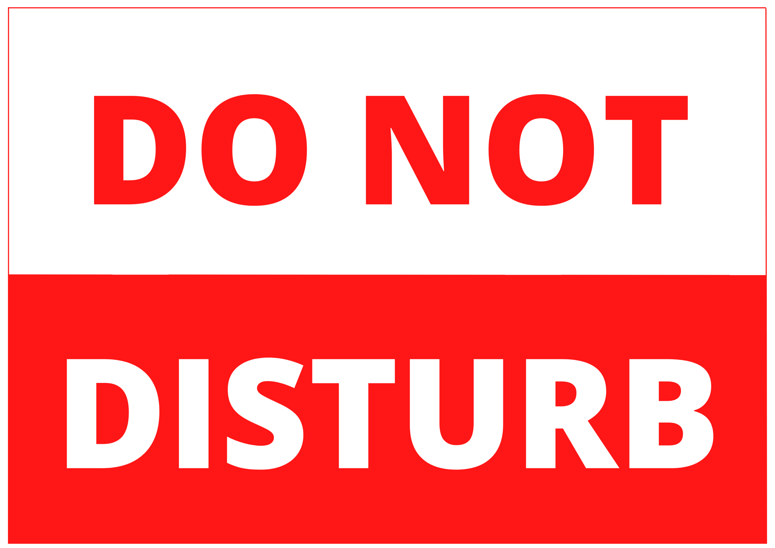 Download Printable Do Not Disturb Sign Printerfriendly