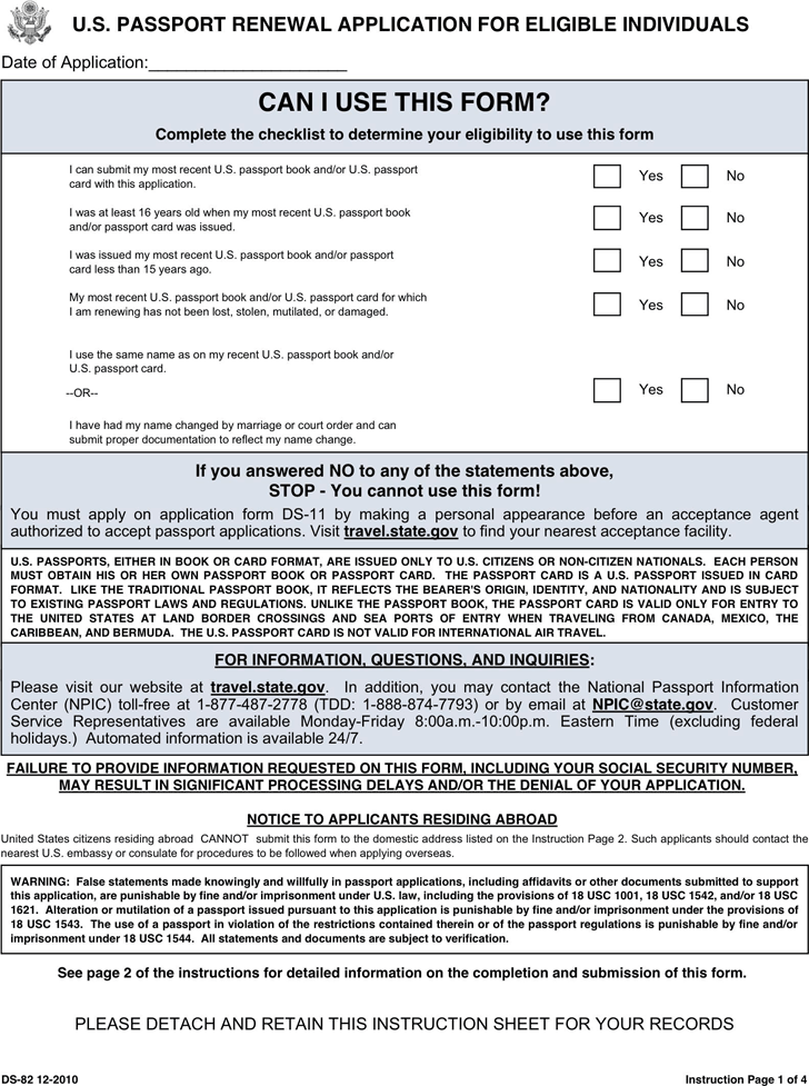 Ds 82 Form In Spanish Printable Form 2024