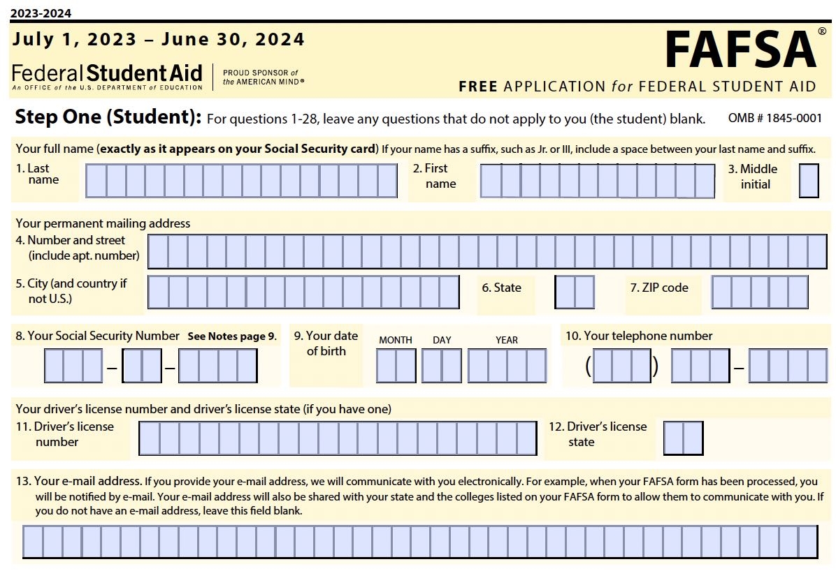 Fafsa 2025 2025 Application Form Printable Rowan Khadija