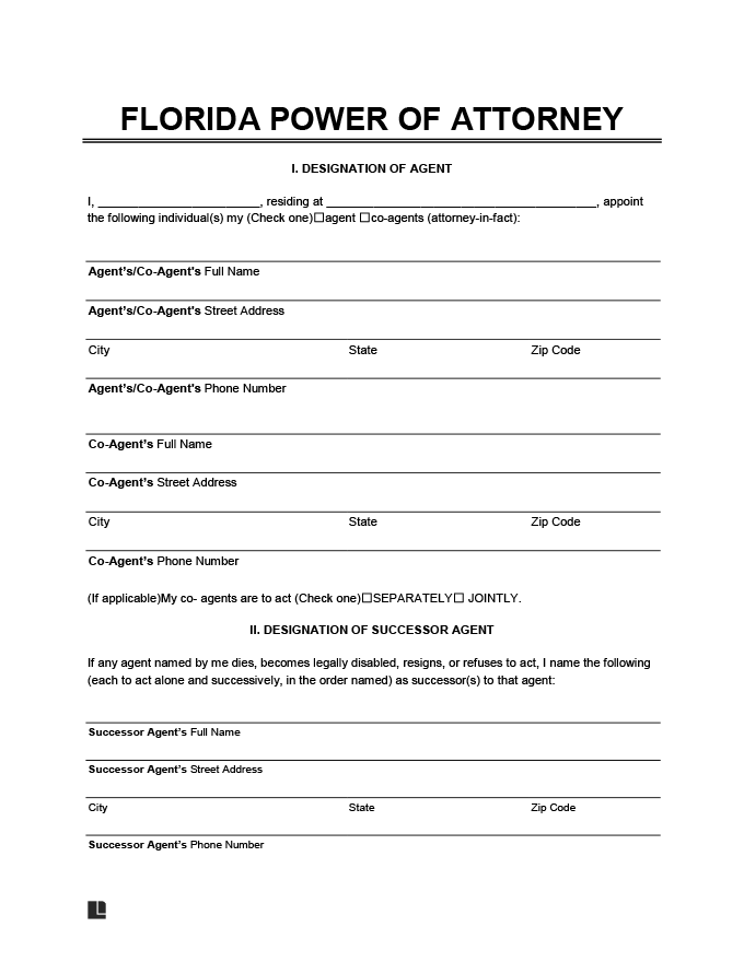 Fillable Durable Power Of Attorney Form Printable Forms Free Online