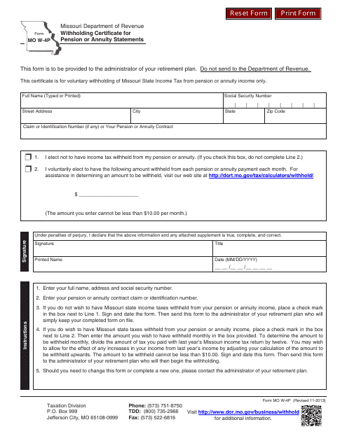 Fillable W 4p Form Printable Printable Forms Free Online