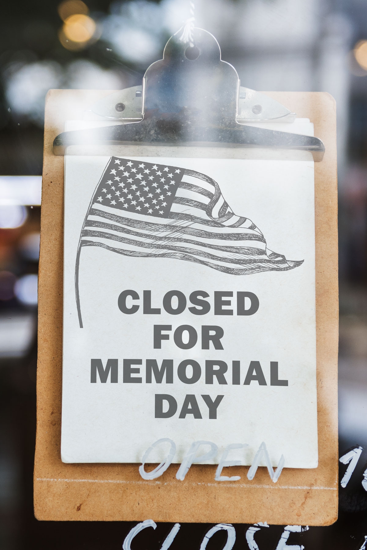 Free Printable Closed For Memorial Day Sign Set