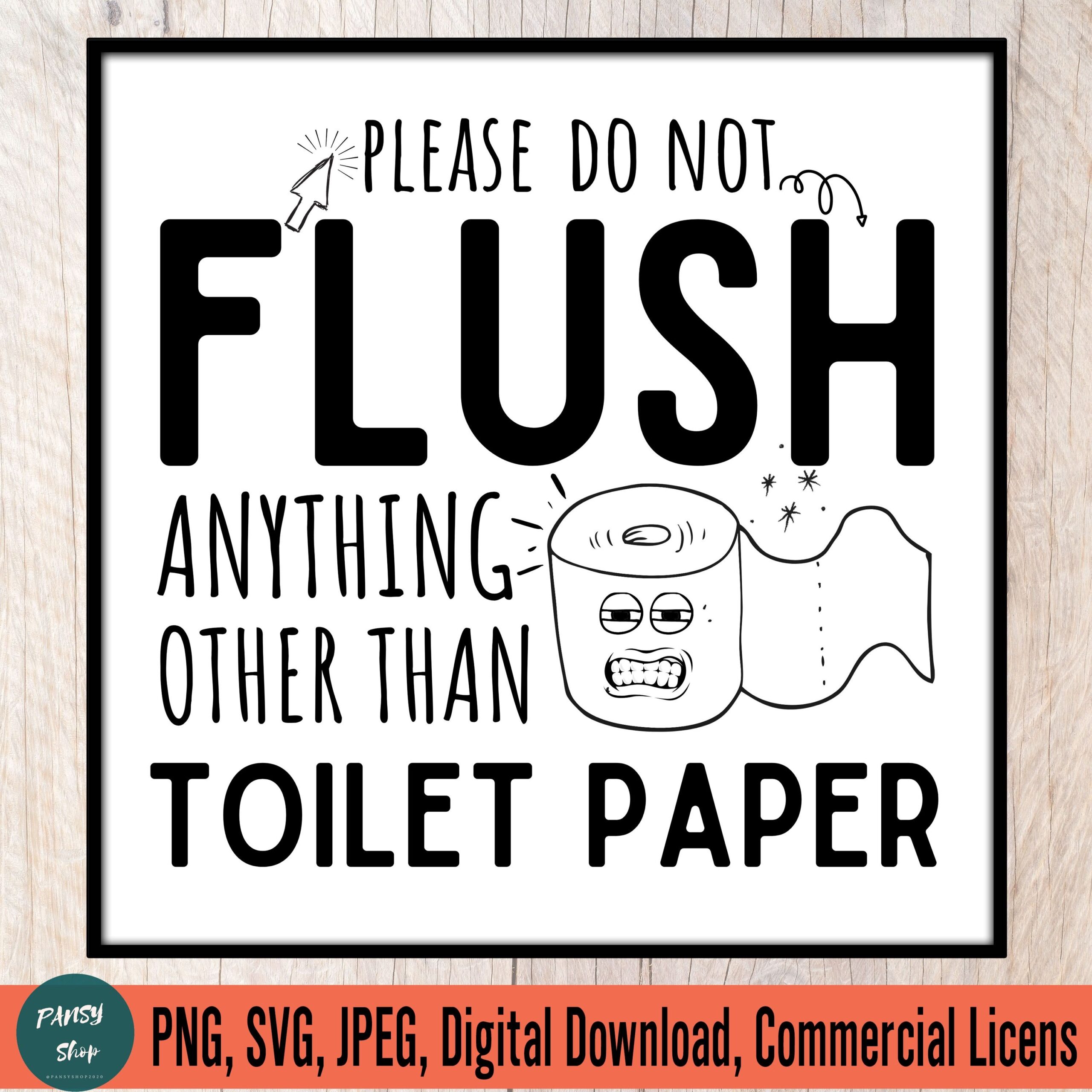 Free Printable Do Not Flush Signs Dev onallcylinders