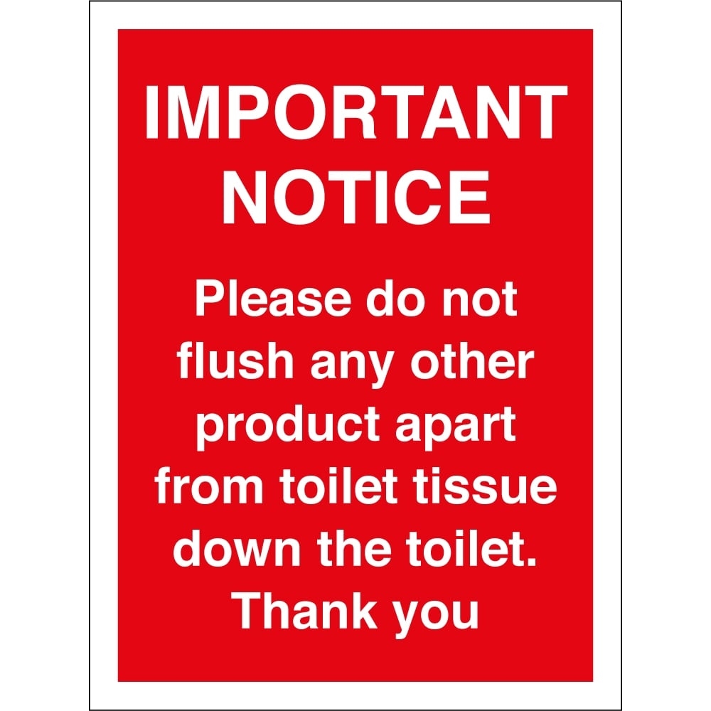 Free Printable Do Not Flush Toilet Paper Signs Get What You Need For Free