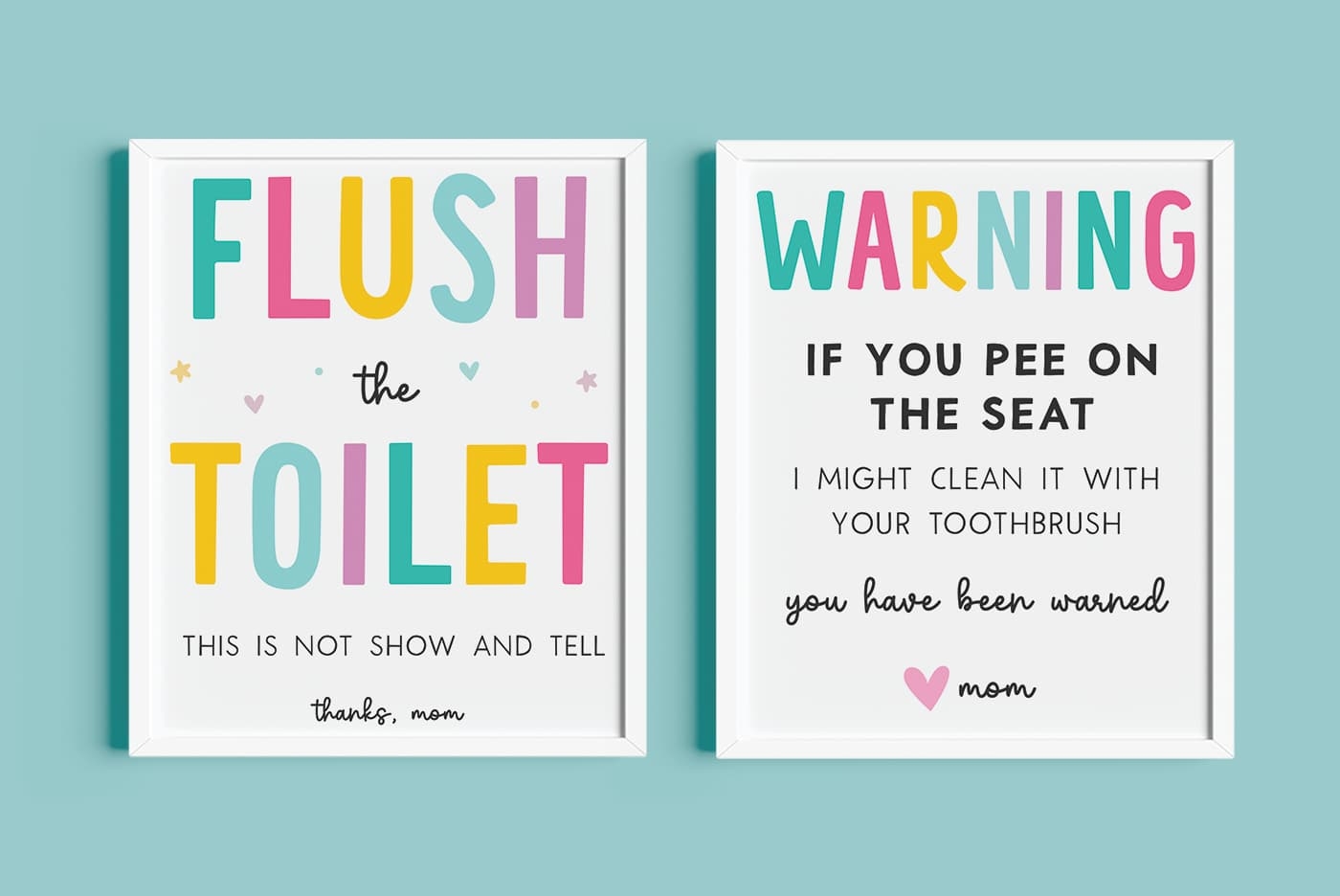 Free Printable Funny Kids Bathroom Signs Favorite Printables