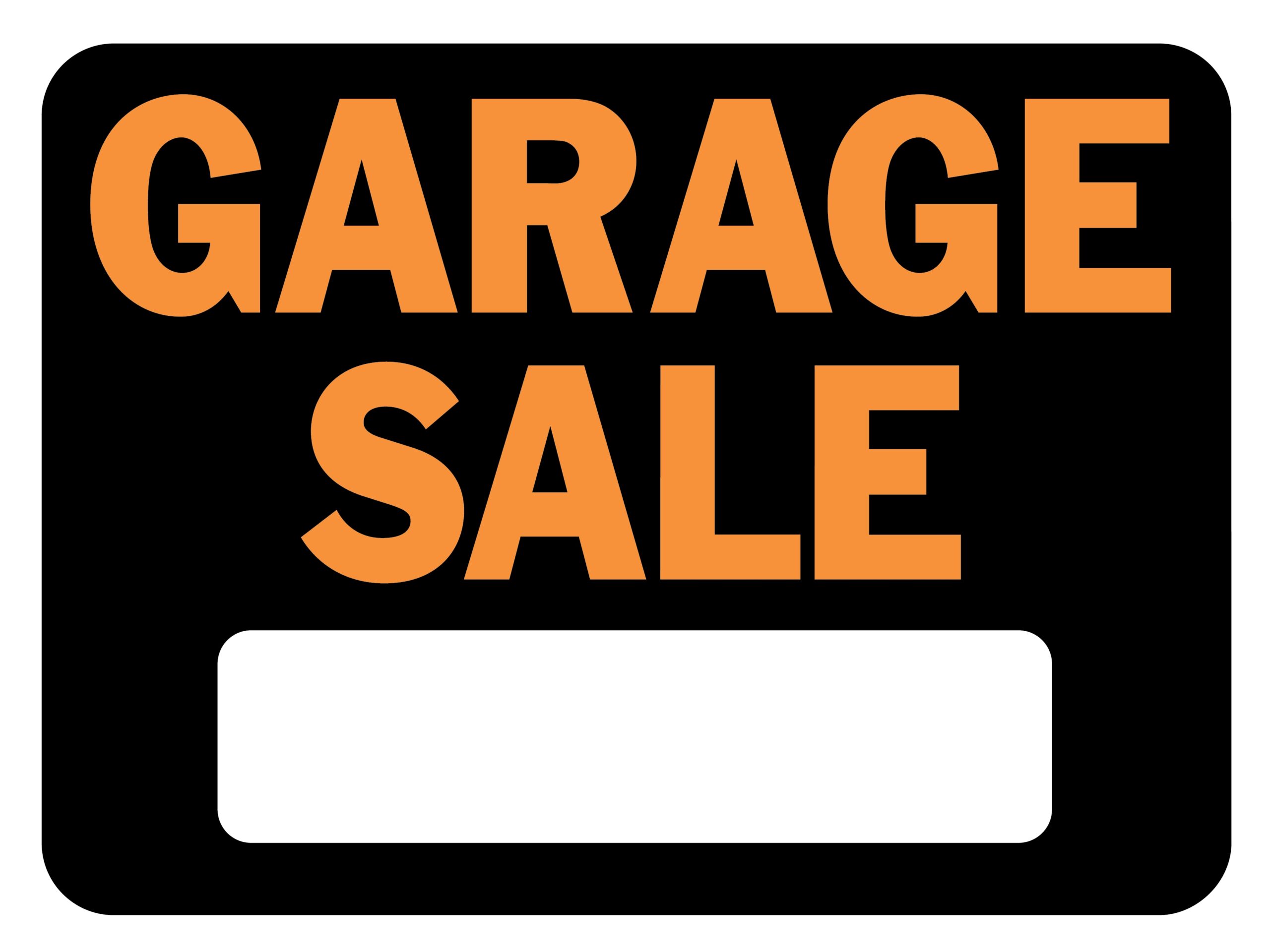 Free Printable Garage Sale Signs