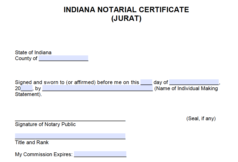 Free Printable Notary Forms Printable Forms Free Online