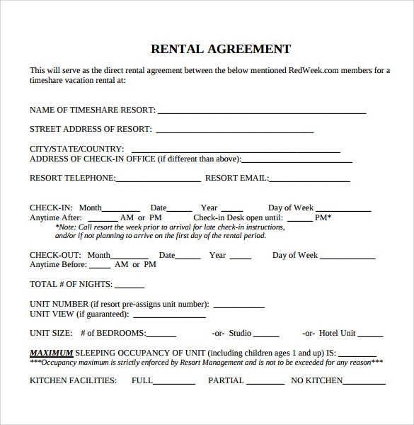 Free Printable Rental Agreement Form Word Printable Form 2023