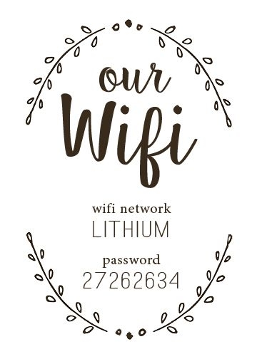 Free Printable Template Wifi Password Sign Printable Templates Free