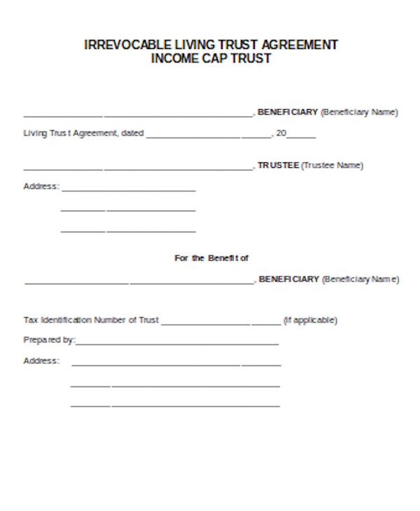 Free Printable Trust Forms Printable Forms Free Online
