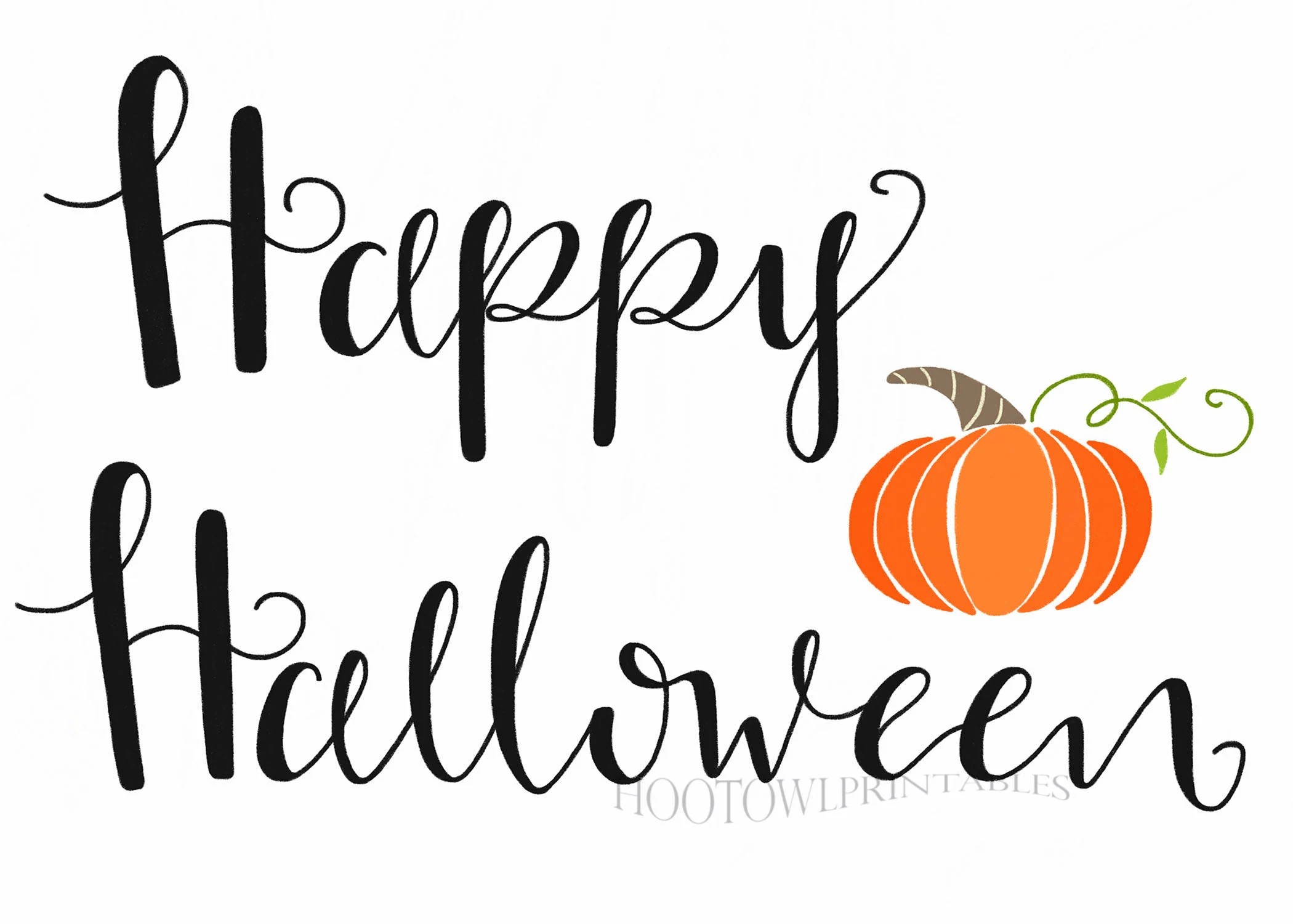 Happy Halloween Printable Sign Printable Word Searches