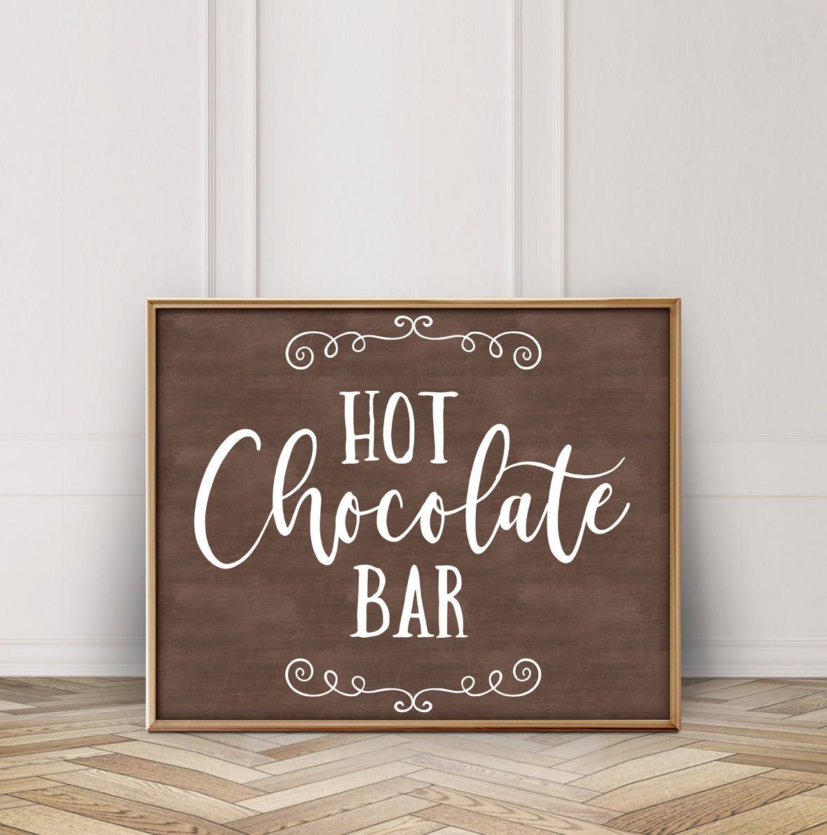 Hot Chocolate Bar Sign Printable Printable Word Searches