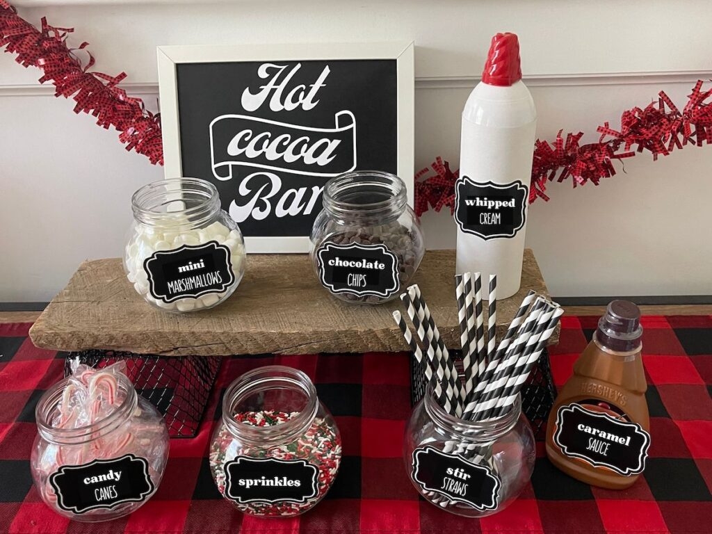 Hot Cocoa Bar Sign Free Printable OriginalMOM