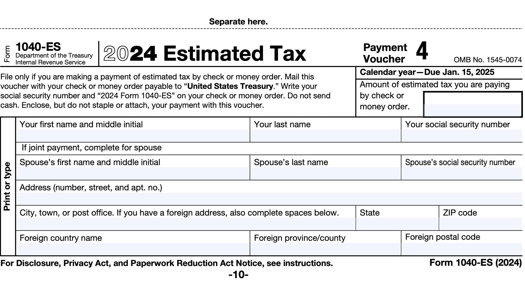 Irs 2024 Es Forms 2024 Mirna Tamqrah