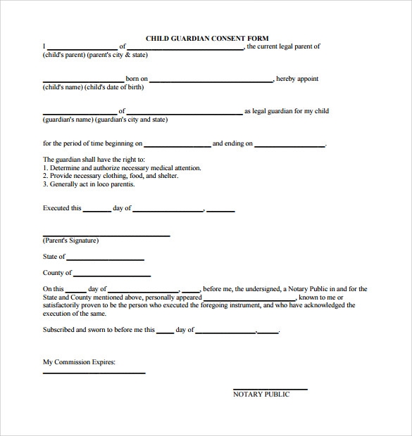 Legal Guardianship Free Printable Guardianship Forms Printable Forms