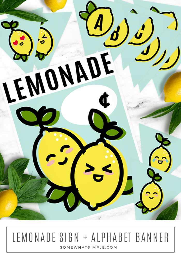 Lemonade Stand Printables