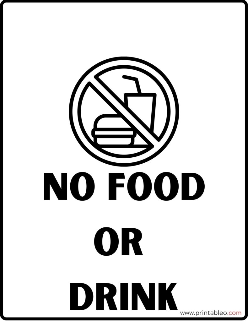 No Food Or Drink Signs Printable Online Discount Www itatelhas