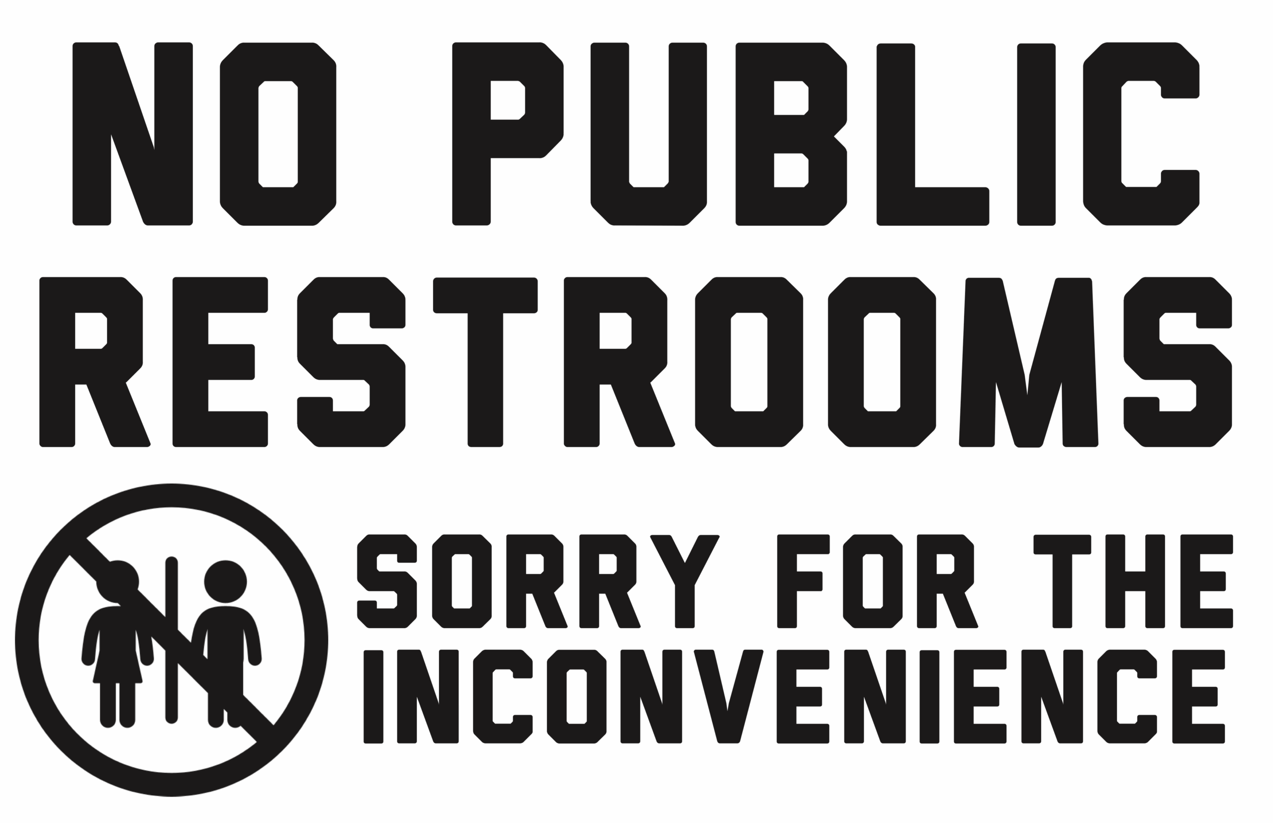 No Public Restroom Signs Printable Farm1 fieldagent
