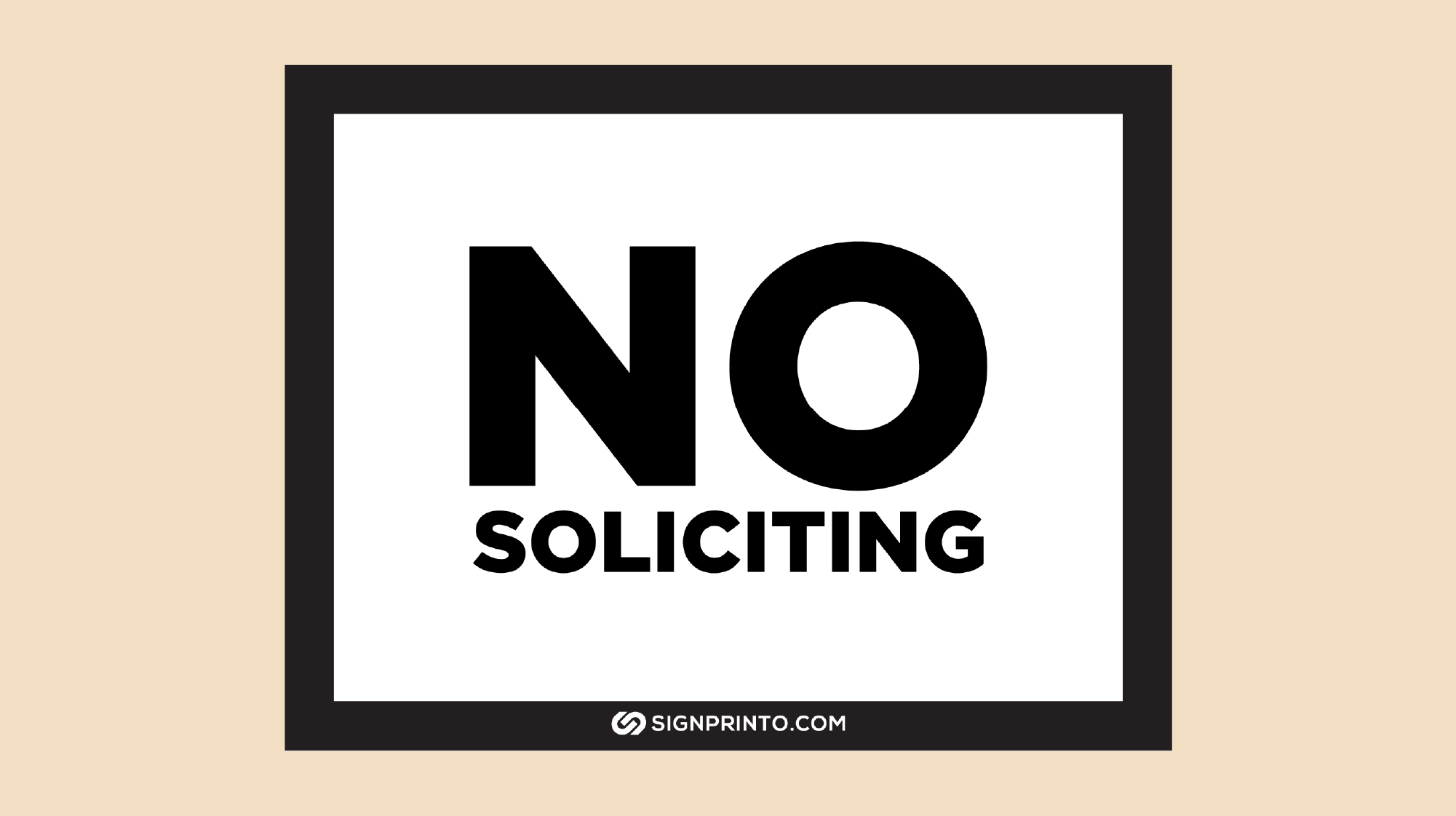 No Soliciting Sign Respect Our Privacy Download Free Printable PDF