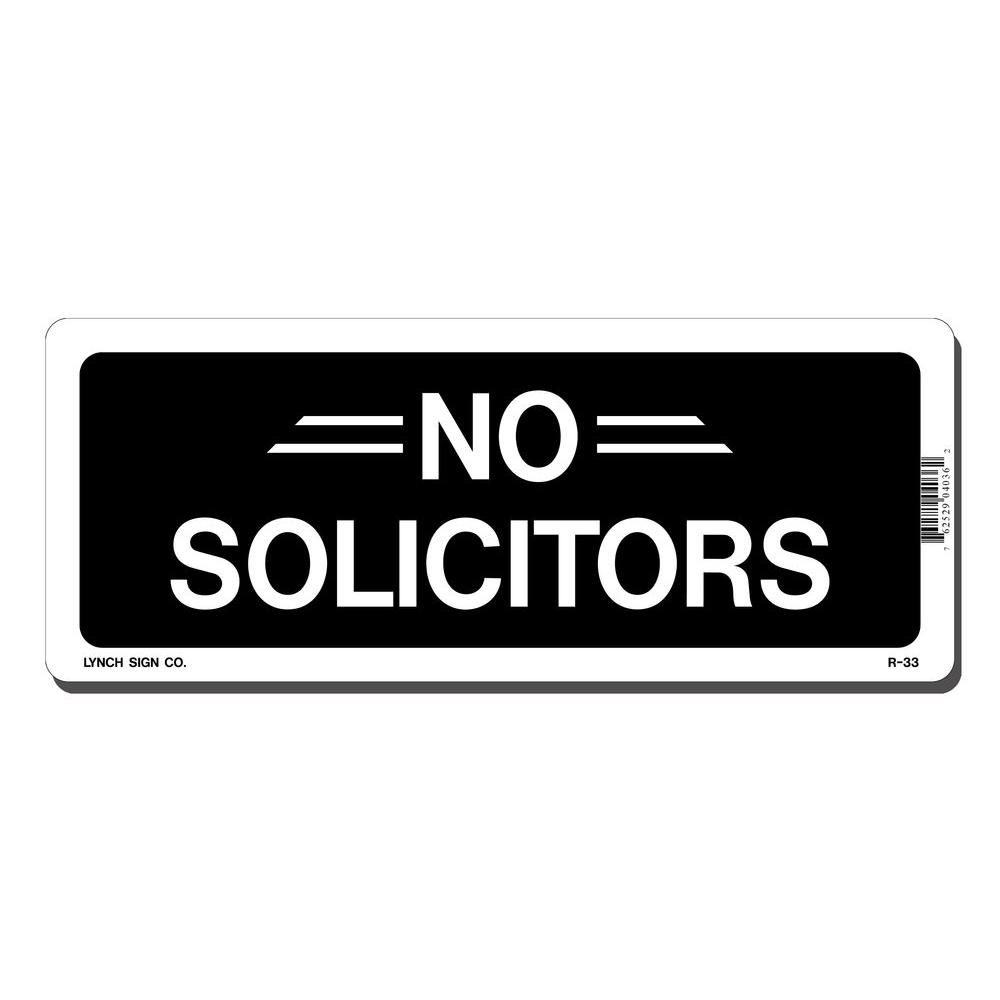No Solicitors Sign Printable