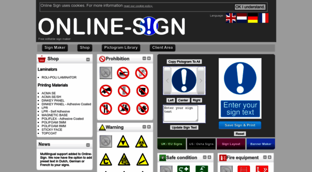 Online Sign Free Printable Safety Sign Maker Printable Templates Free