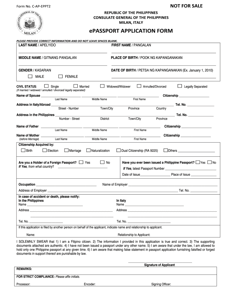 Passport Renewal Form Pdf Printable Form 2024