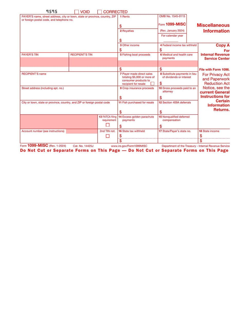 Pdf 1099 Form 2023 Printable Forms Free Online