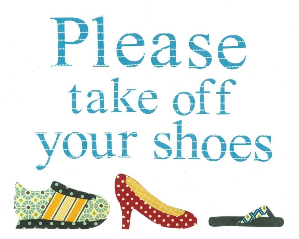 Please Take Off Your Shoes Sign Printable Free Check Out Our Please 