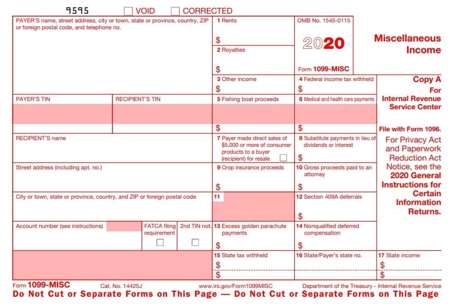 Printable 1099s 2021 Form Printable Form 2024