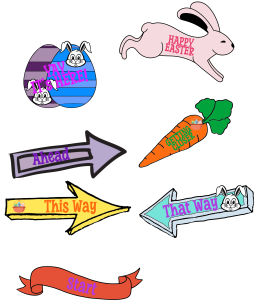 Printable Egg Hunt Signs For Free Archives Printerfriendly