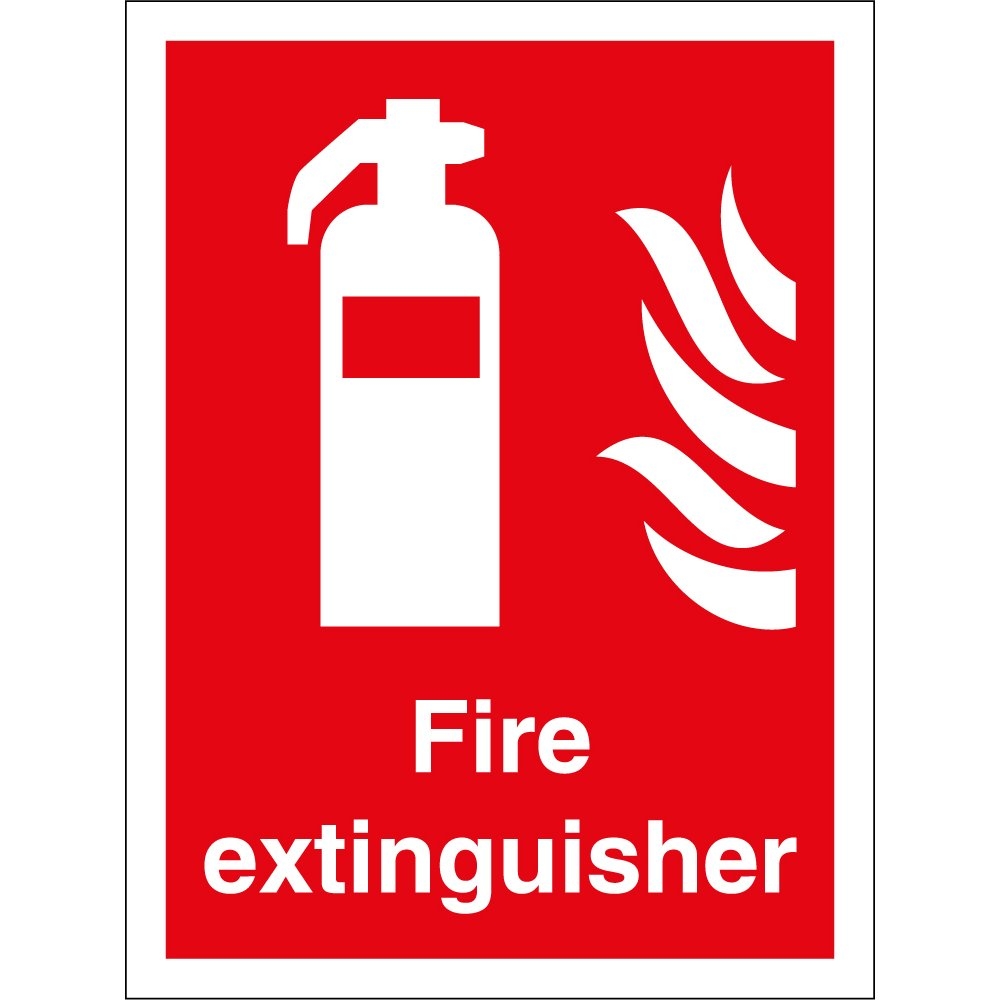 Printable Fire Extinguisher Sign