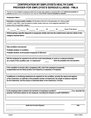 Printable Fmla Forms