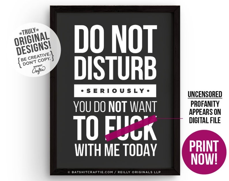 Printable Funny Do Not Disturb Signs For Office Printable Word Searches