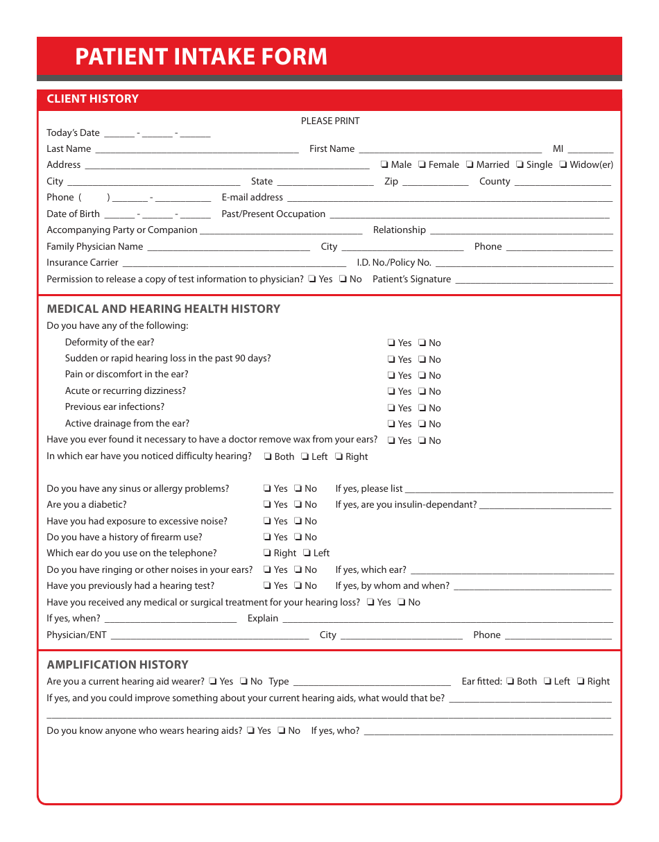 Printable New Patient Forms Internists Printable Forms Free Online