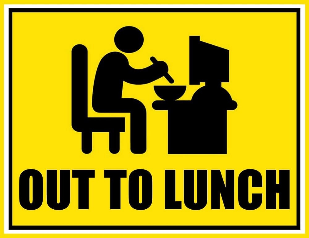 Printable Out To Lunch Sign Picture Free Download And Print For You 