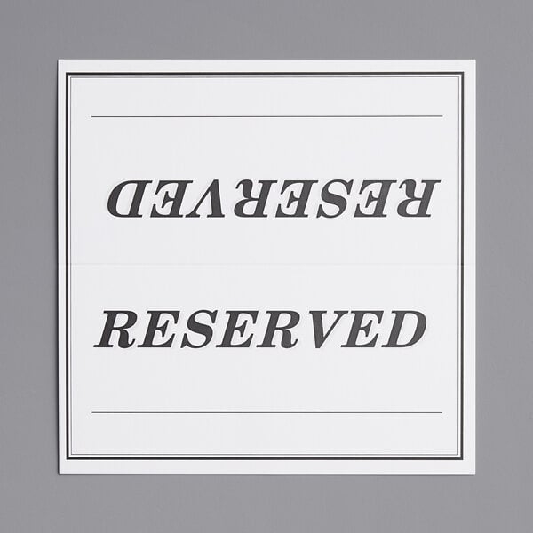 Printable Reserved Table Signs Brokeasshome