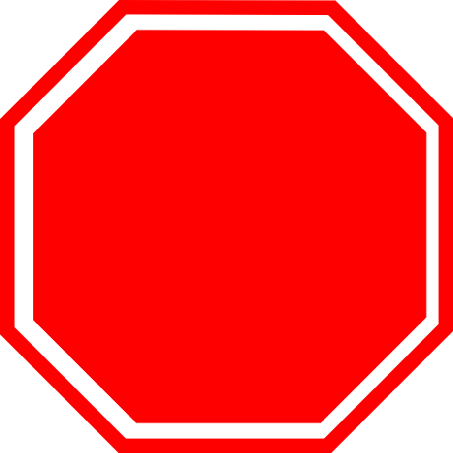 Printable Stop Sign Clip Art