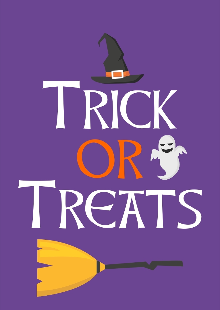 Printable Trick Or Treat Signs Printable Word Searches