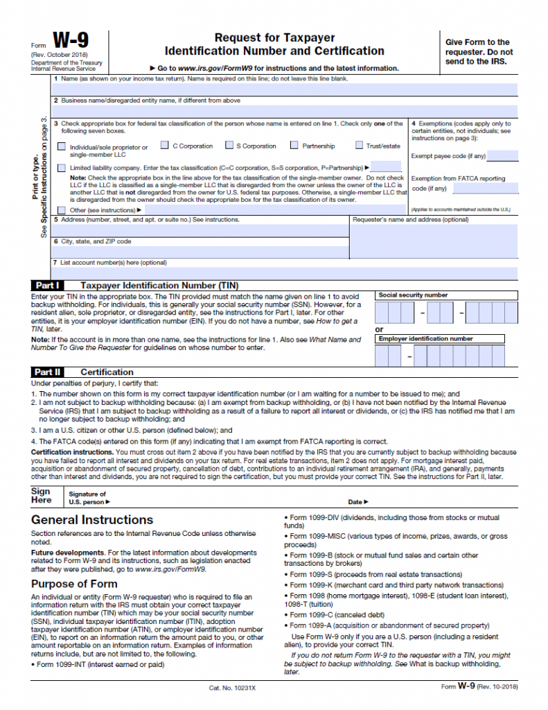 Printable W9 Form Kansas Printable Forms Free Online
