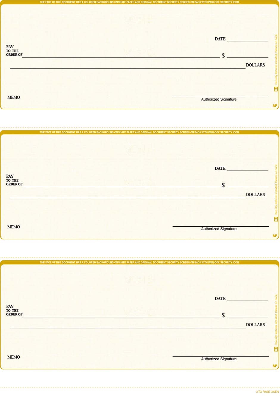 Quickbooks Printable Checks