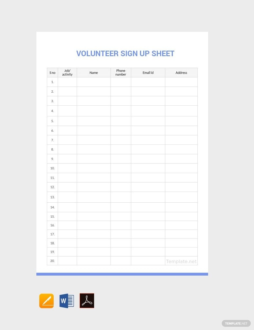 Sign Up Sheet Google Forms Infoupdate