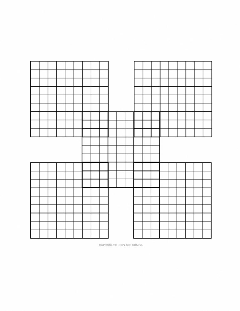 Sudoku Grid Template Blank Sudoku Template Quotes Blank Sudoku 